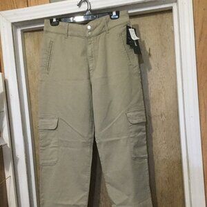 NWT Mavi Elsie High rise Cargo pants 30W 29L Luxe twill sand in color